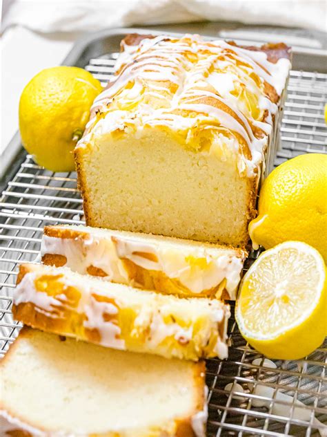 Zesty Lemon Pound Cake With Lemon Glaze: Easy Recipe!